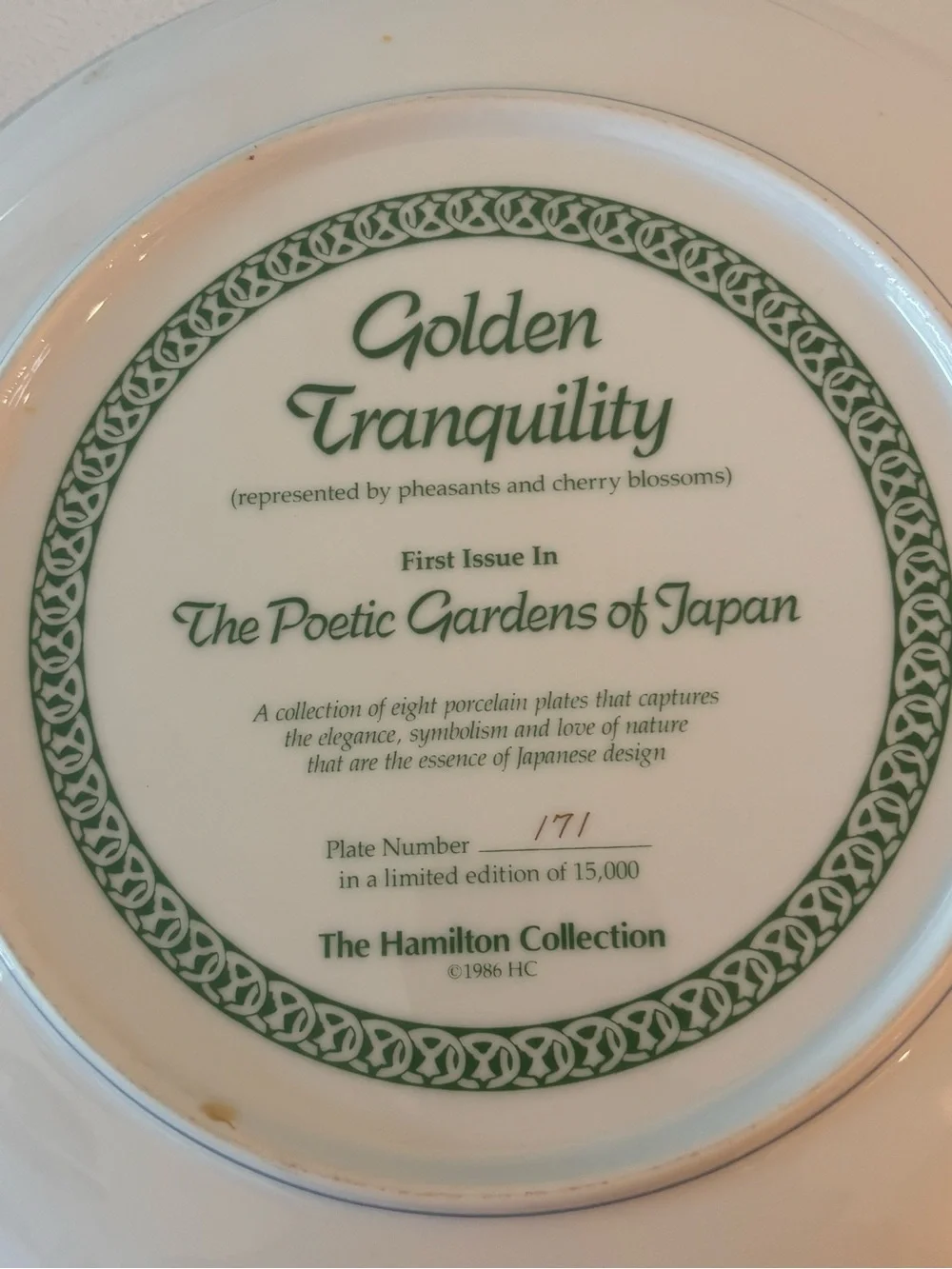 The Hamilton collection￼ elegant decorative